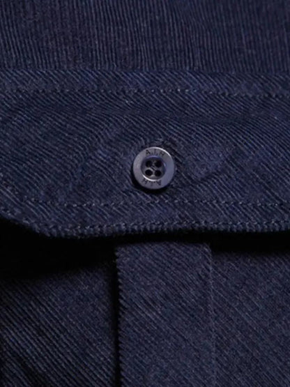 Casual Business Corduroy Shirt - Cross & Crown - Cross & Crown