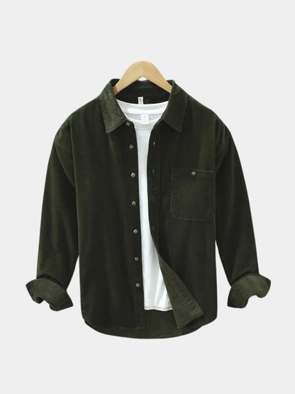 Casual Corduroy Shirt - Cross & Crown - Cross & Crown