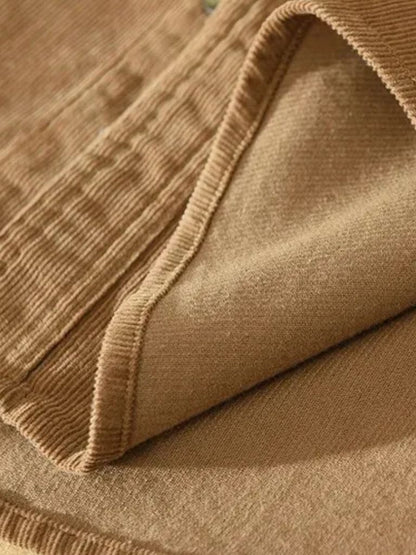 Casual Corduroy Shirt - Cross & Crown - Cross & Crown