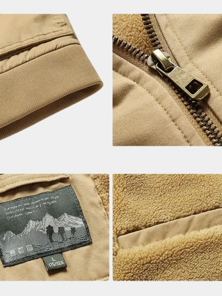 Casual Fleece Jacket - Cross & Crown - Cross & Crown