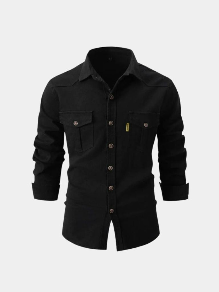 Casual Modern Men Shirt - Cross & Crown - Cross & Crown