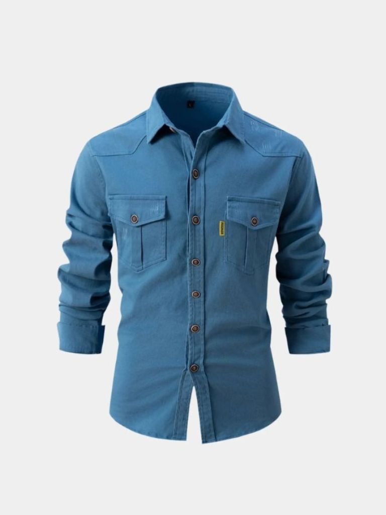 Casual Modern Men Shirt - Cross & Crown - Cross & Crown