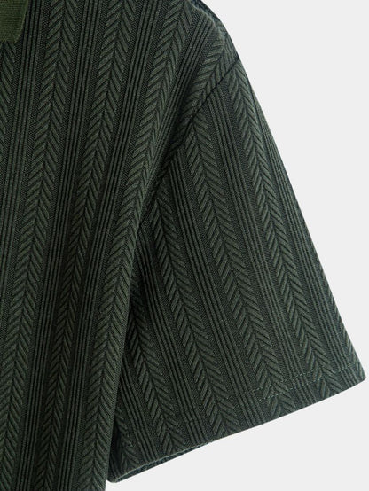 Cavalière Textured Polo – Cross & Crown - Cross & Crown