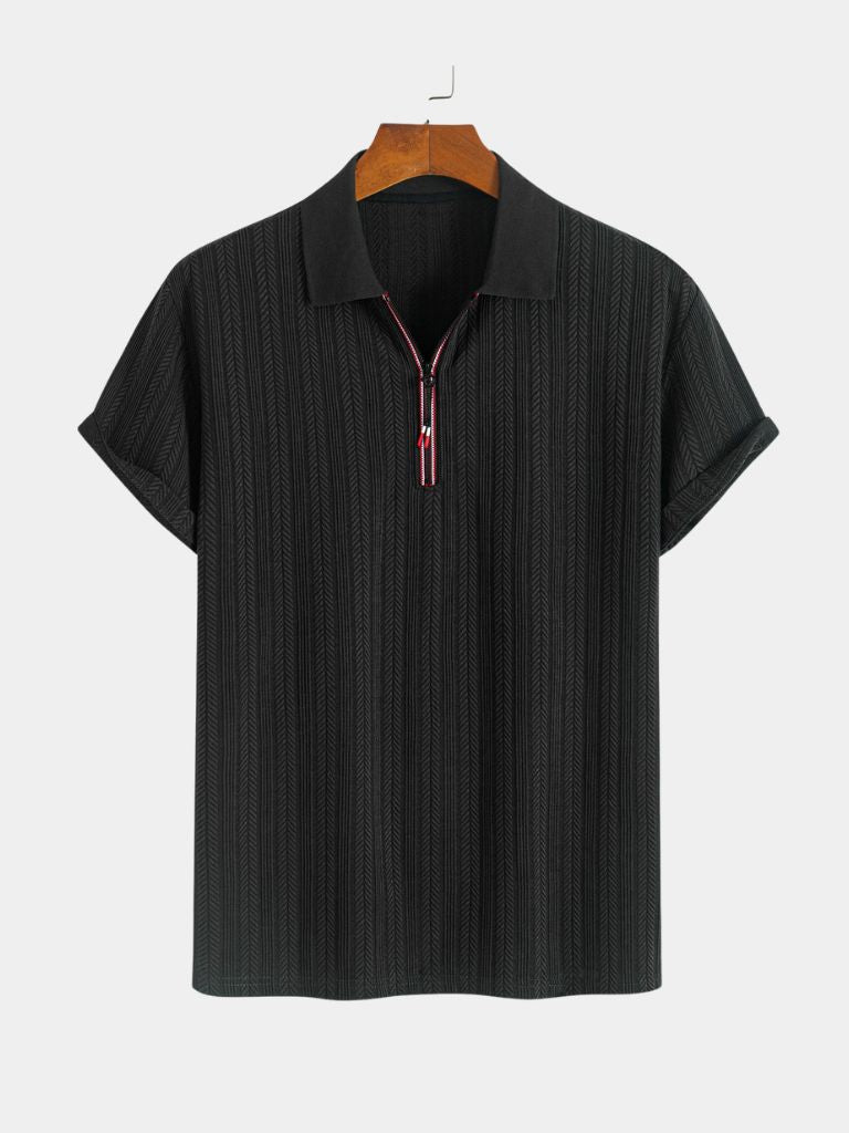 Cavalière Textured Polo – Cross & Crown - Cross & Crown