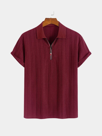 Cavalière Textured Polo – Cross & Crown - Cross & Crown