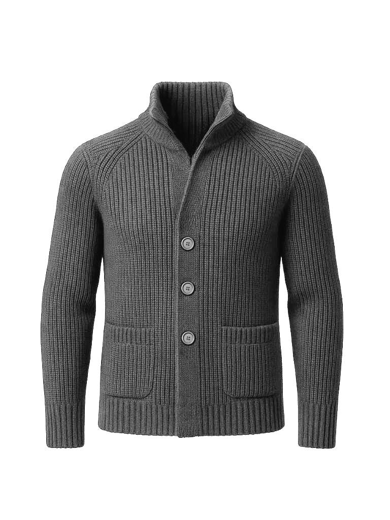 Classic Heritage Botton Knit Jacket - Cross & Crown - Cross & Crown