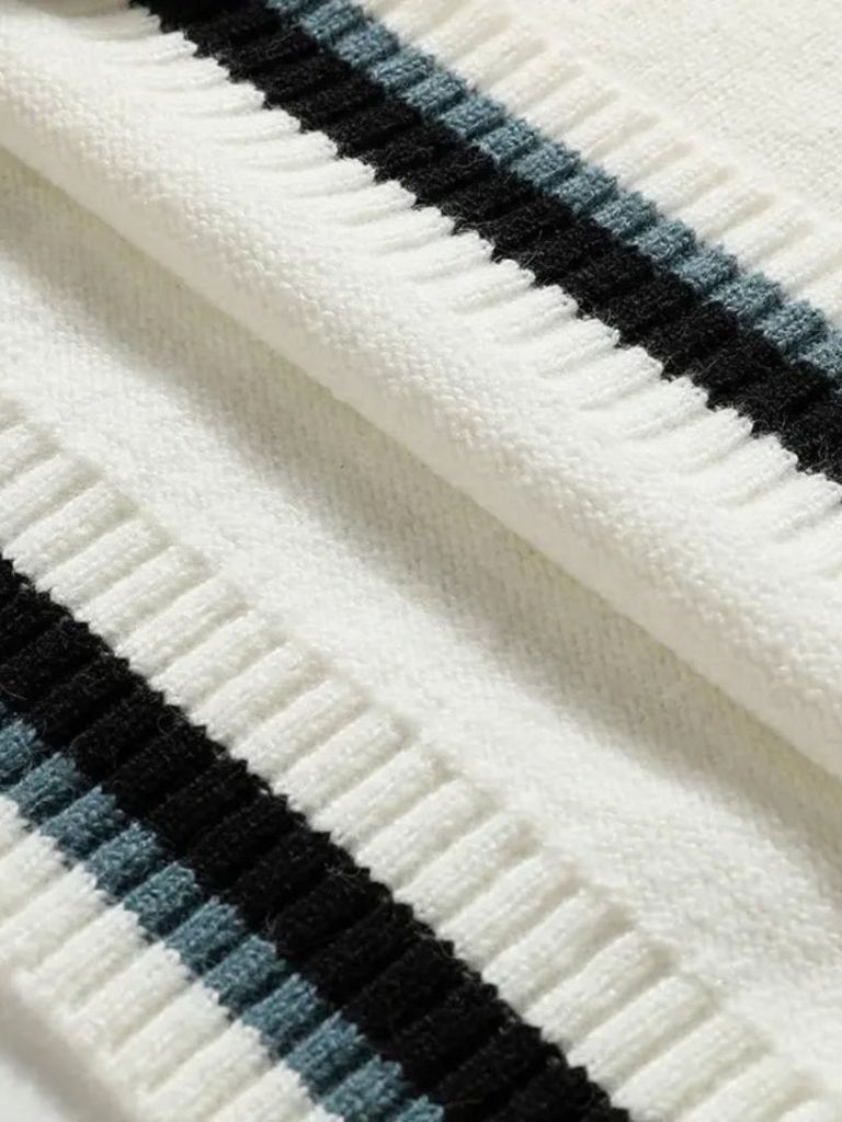 Classic V - Neck Sweater - Cross & Crown - Cross & Crown