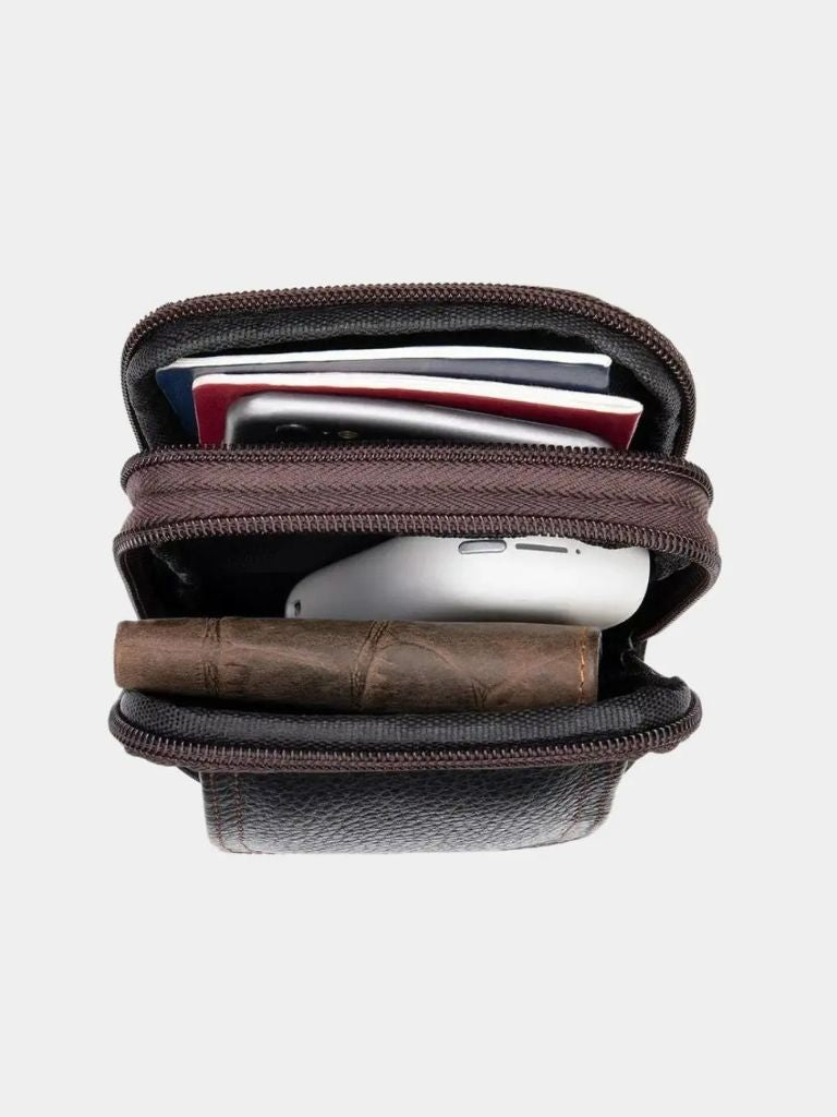 Compact Voyager Shoulder Bag - Cross & Crown - Cross & Crown