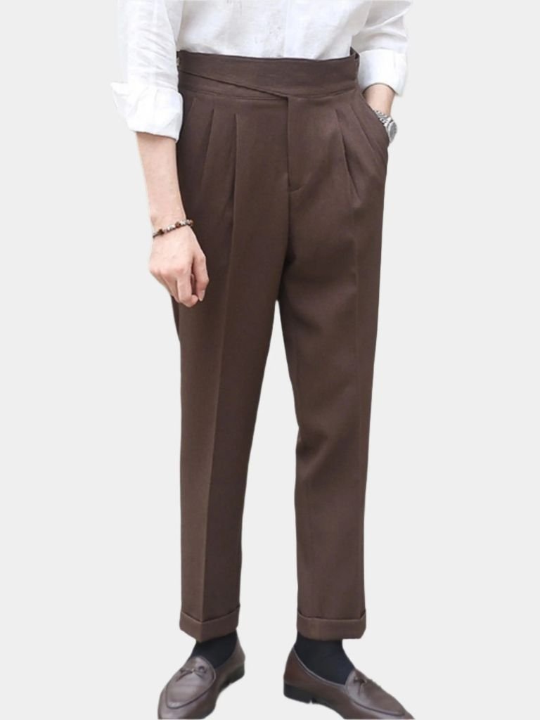 Corduroy Elegant Trousers - Cross & Crown - Cross & Crown