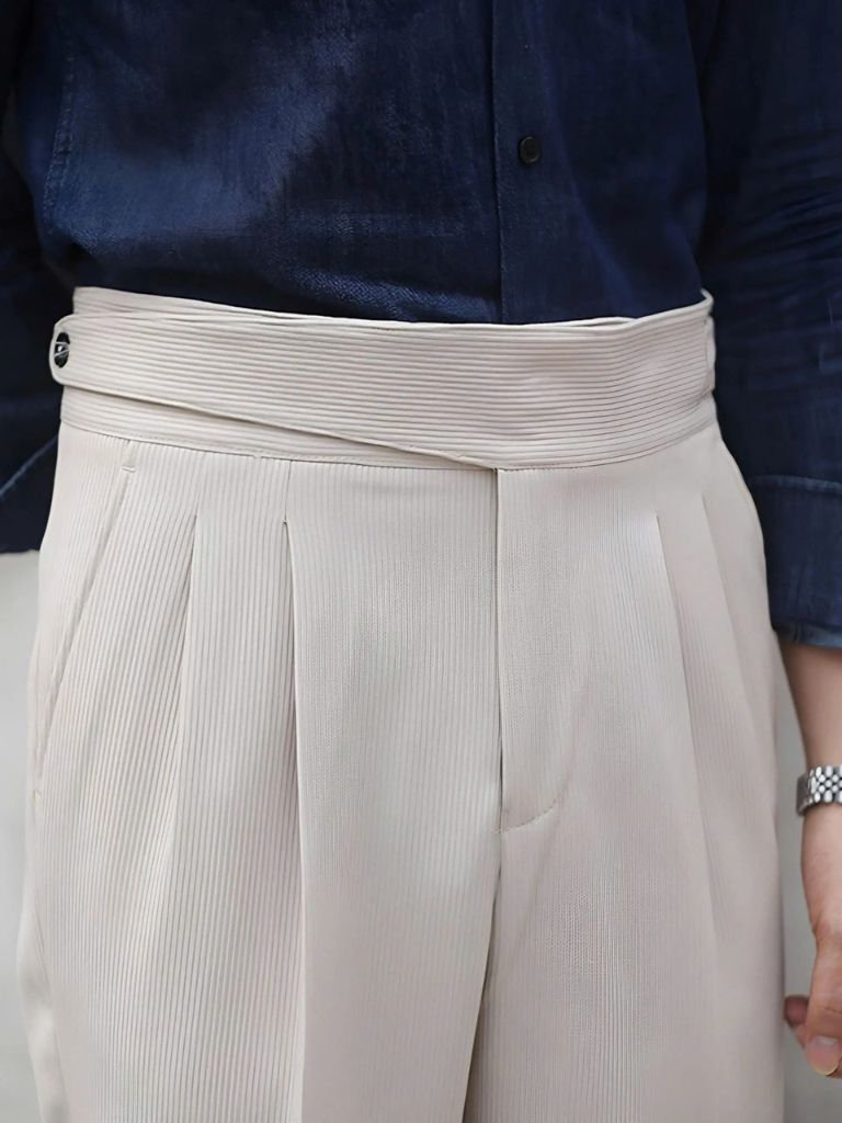 Corduroy Elegant Trousers - Cross & Crown - Cross & Crown