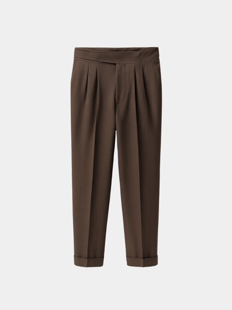 Corduroy Elegant Trousers - Cross & Crown - Cross & Crown