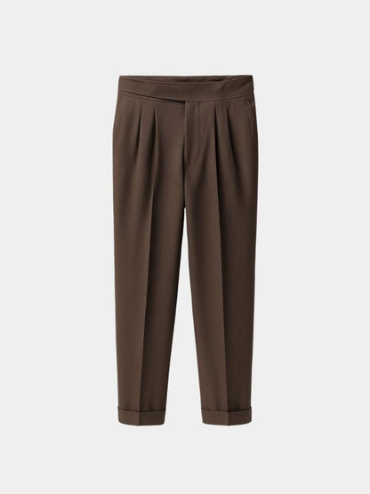 Corduroy Elegant Trousers - Cross & Crown - Cross & Crown