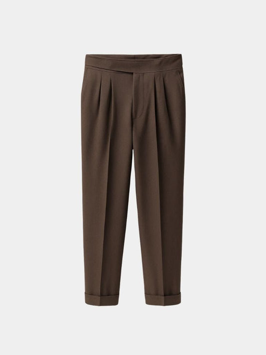 Corduroy Elegant Trousers - Cross & Crown - Cross & Crown