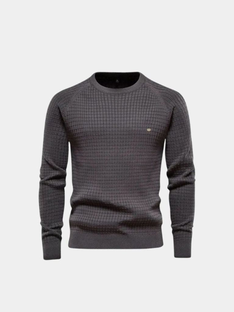 Crew Neck Knitwear Jumper Sweater - Cross & Crown - Cross & Crown