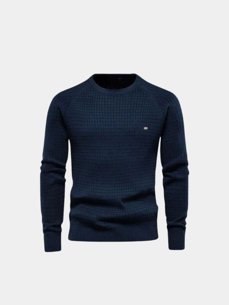 Crew Neck Knitwear Jumper Sweater - Cross & Crown - Cross & Crown