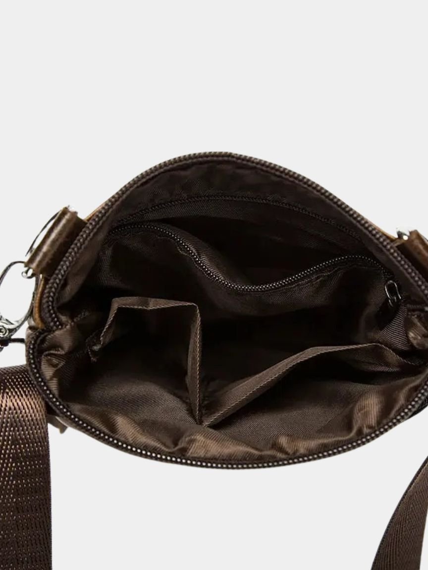 Crossbody Leather Shoulder Bag - Cross & Crown - Cross & Crown