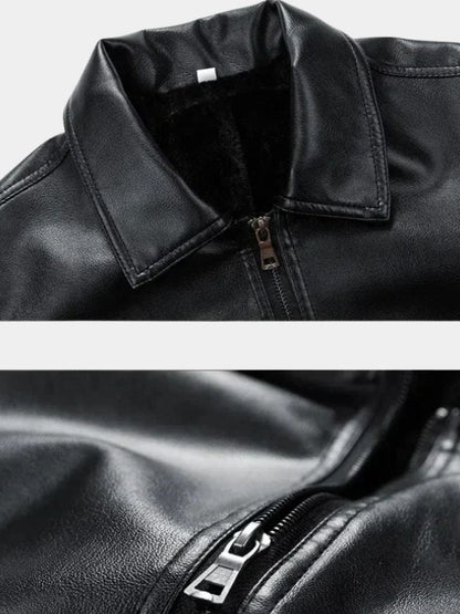 Denver Leather Jacket - Cross & Crown - Cross & Crown