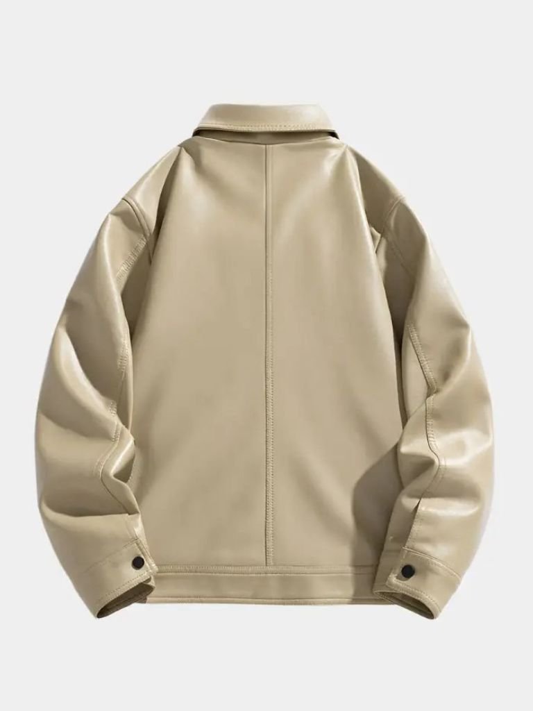 Denver Leather Jacket - Cross & Crown - Cross & Crown