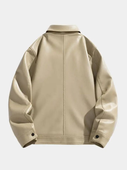 Denver Leather Jacket - Cross & Crown - Cross & Crown