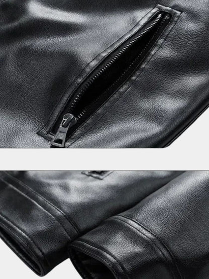 Denver Leather Jacket - Cross & Crown - Cross & Crown