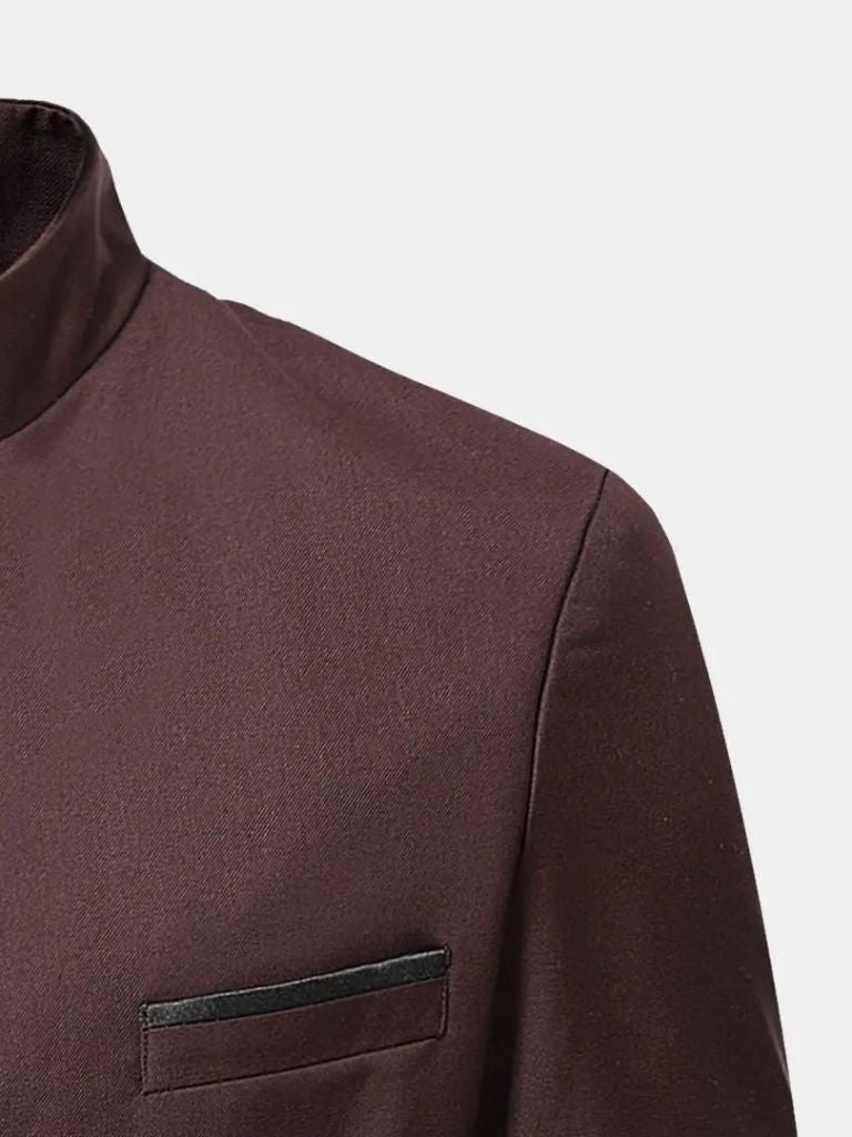 Elegant Collar Jacket - Cross & Crown - Cross & Crown