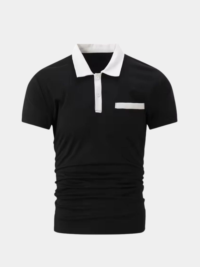 Elegant Golf Polo Shirt - Cross & Crown - Cross & Crown