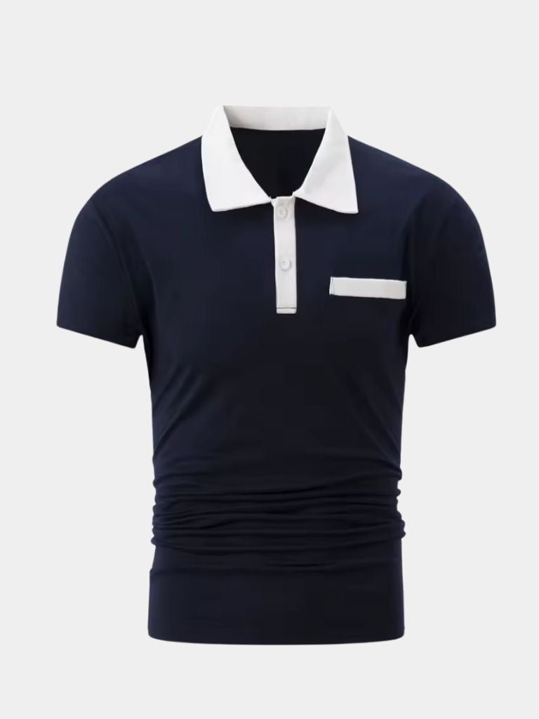 Elegant Golf Polo Shirt - Cross & Crown - Cross & Crown