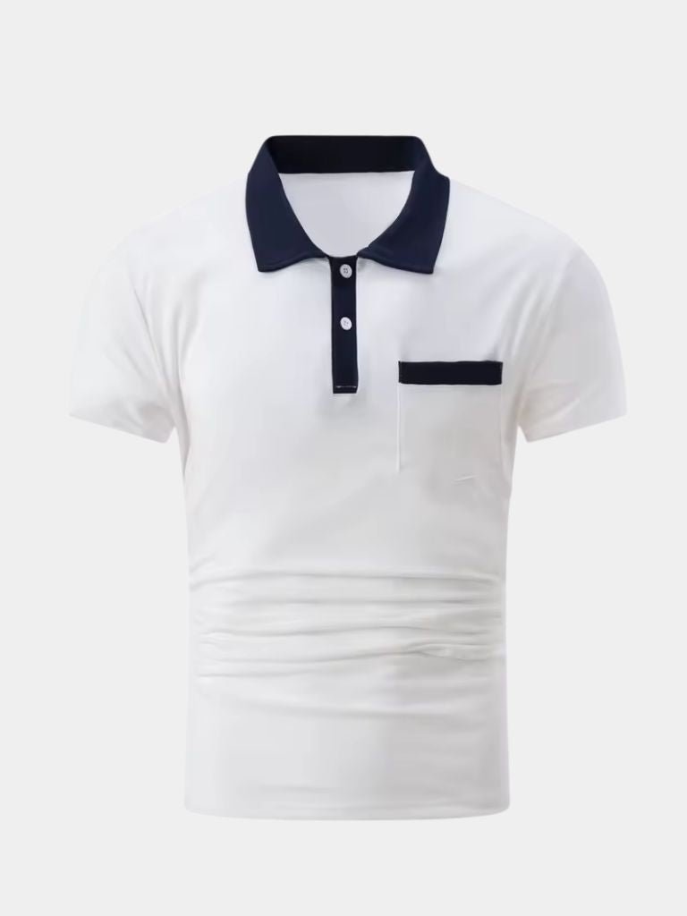 Elegant Golf Polo Shirt - Cross & Crown - Cross & Crown