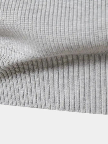 Elegant Quarter Zip Sweater - Cross & Crown - Cross & Crown
