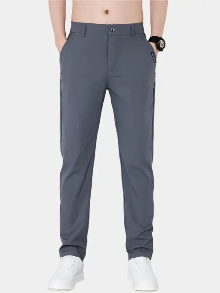 Essencial Stretch Trousers - New Elastic Waist - Cross & Crown - Cross & Crown