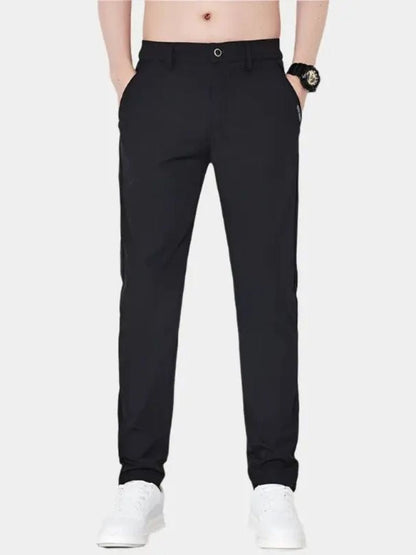 Essencial Stretch Trousers - New Elastic Waist - Cross & Crown - Cross & Crown