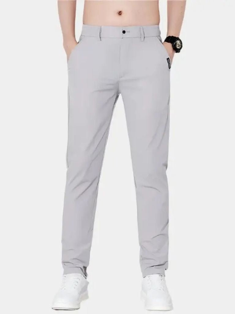 Essencial Stretch Trousers - New Elastic Waist - Cross & Crown - Cross & Crown