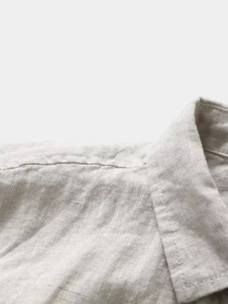 Essential Linen Shirt - Cross & Crown - Cross & Crown