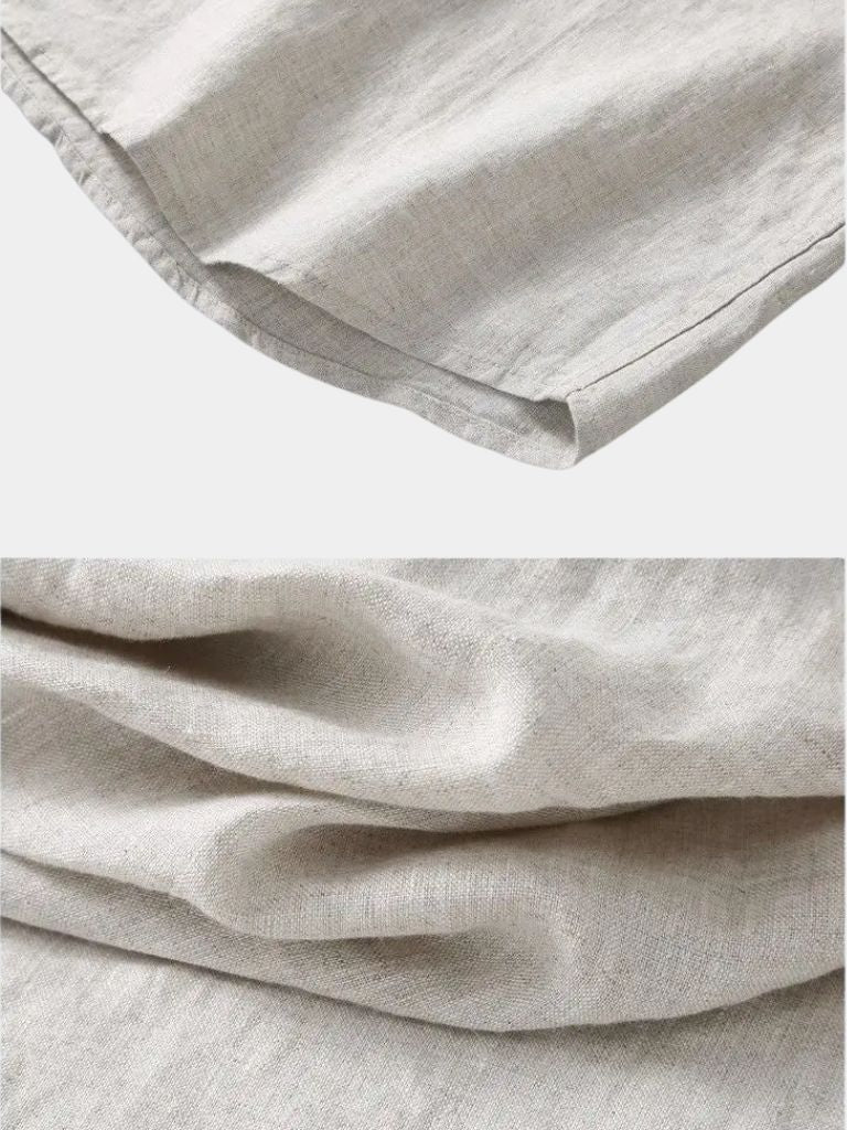 Essential Linen Shirt - Cross & Crown - Cross & Crown