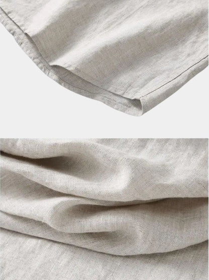 Essential Linen Shirt - Cross & Crown - Cross & Crown