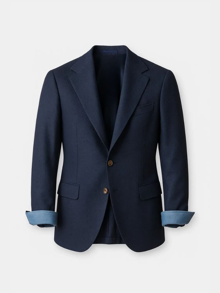 Essential Nautical Seersucker Blazer - Cross & Crown - Cross & Crown