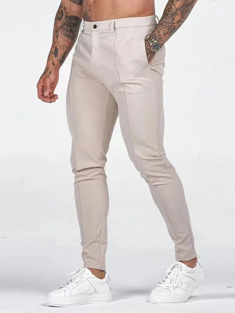 Essential Stretchy Skinny Trousers - Cross & Crown - Cross & Crown