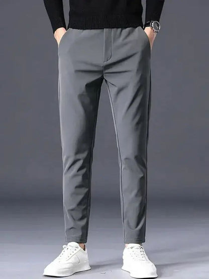 Essential Stretchy Trousers - Cross & Crown - Cross & Crown