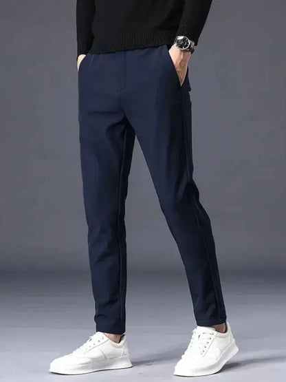 Essential Stretchy Trousers - Cross & Crown - Cross & Crown