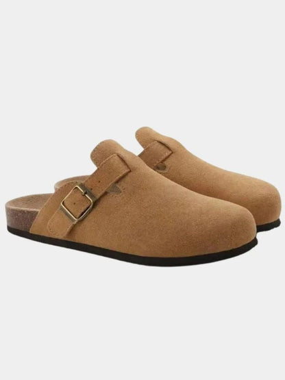 Essential Suede Clogs - Cross & Crown - Cross & Crown