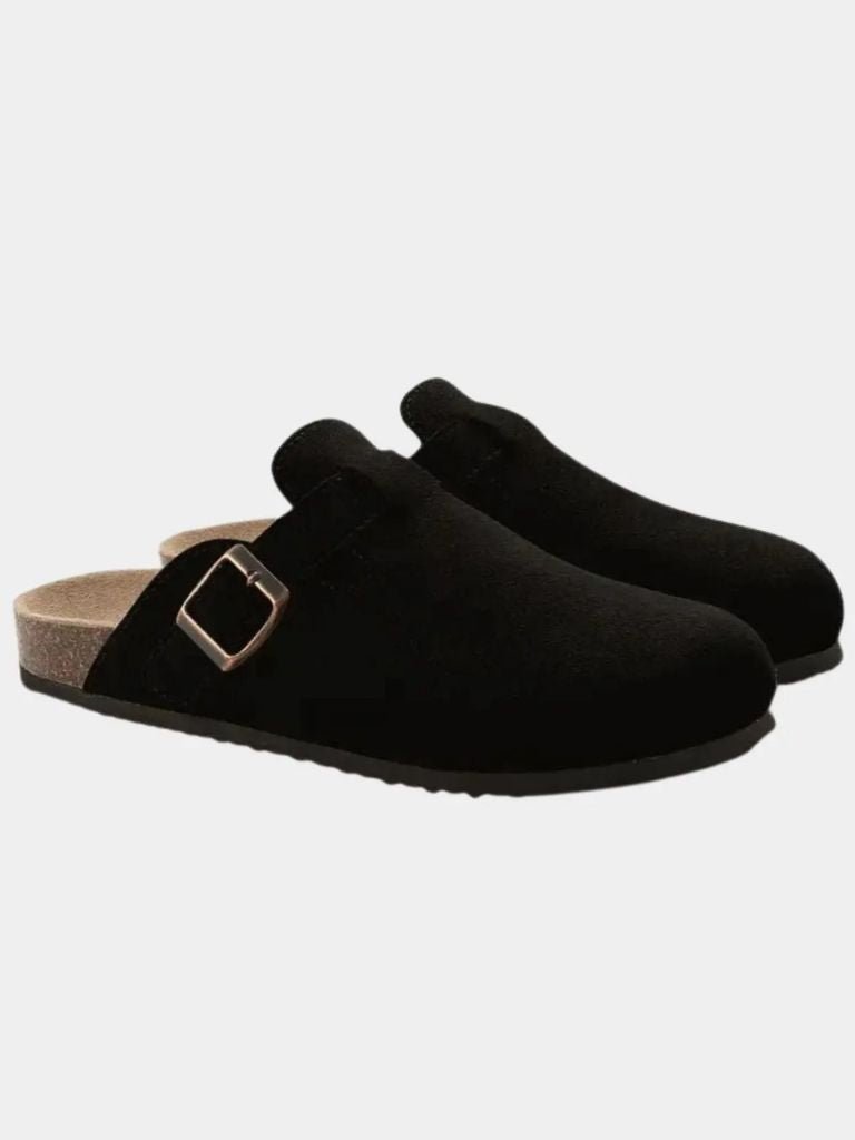 Essential Suede Clogs - Cross & Crown - Cross & Crown