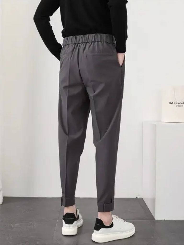 Essential Tailored Trousers - Cross & Crown - Cross & Crown