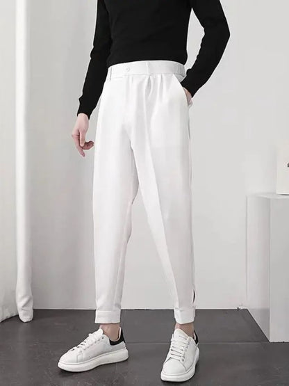 Essential Tailored Trousers - Cross & Crown - Cross & Crown