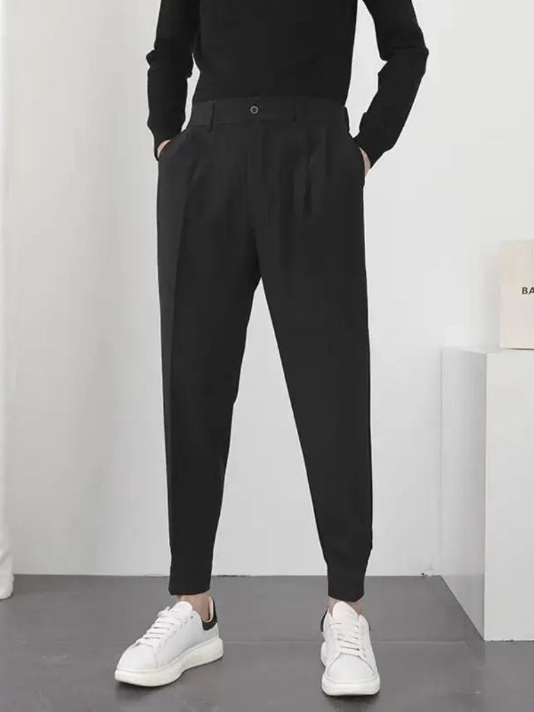 Essential Tailored Trousers - Cross & Crown - Cross & Crown