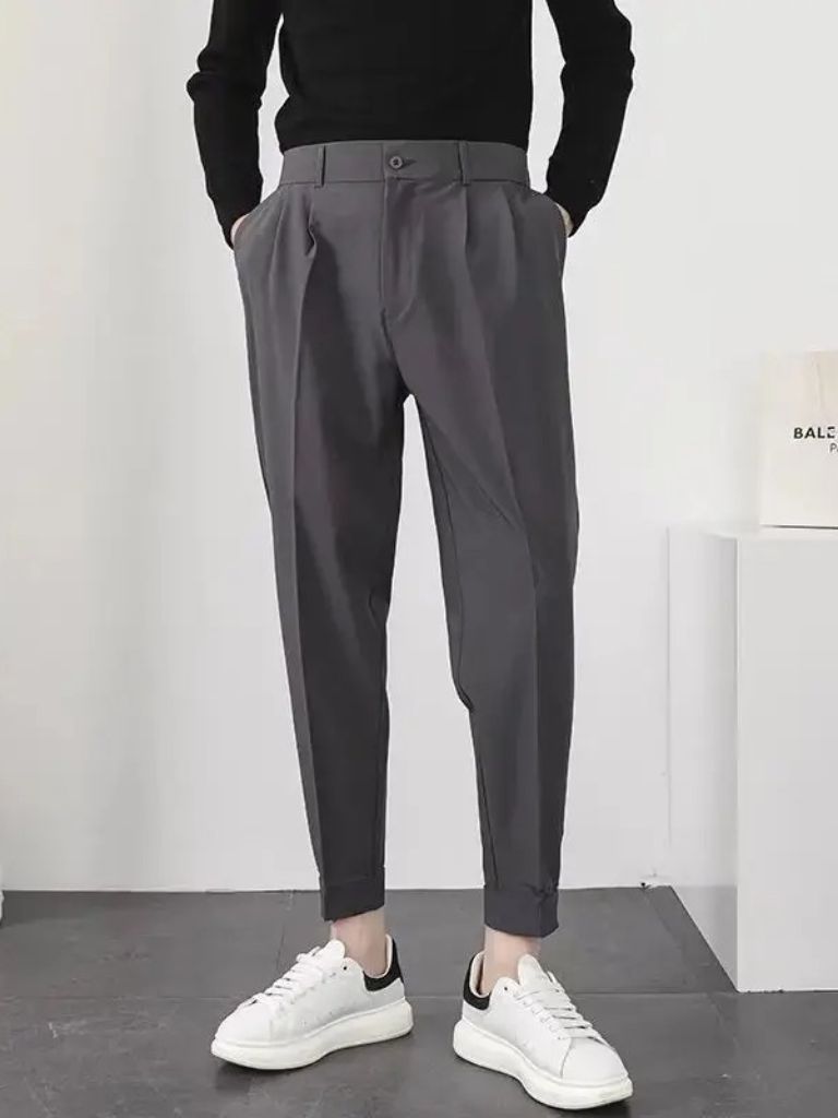 Essential Tailored Trousers - Cross & Crown - Cross & Crown