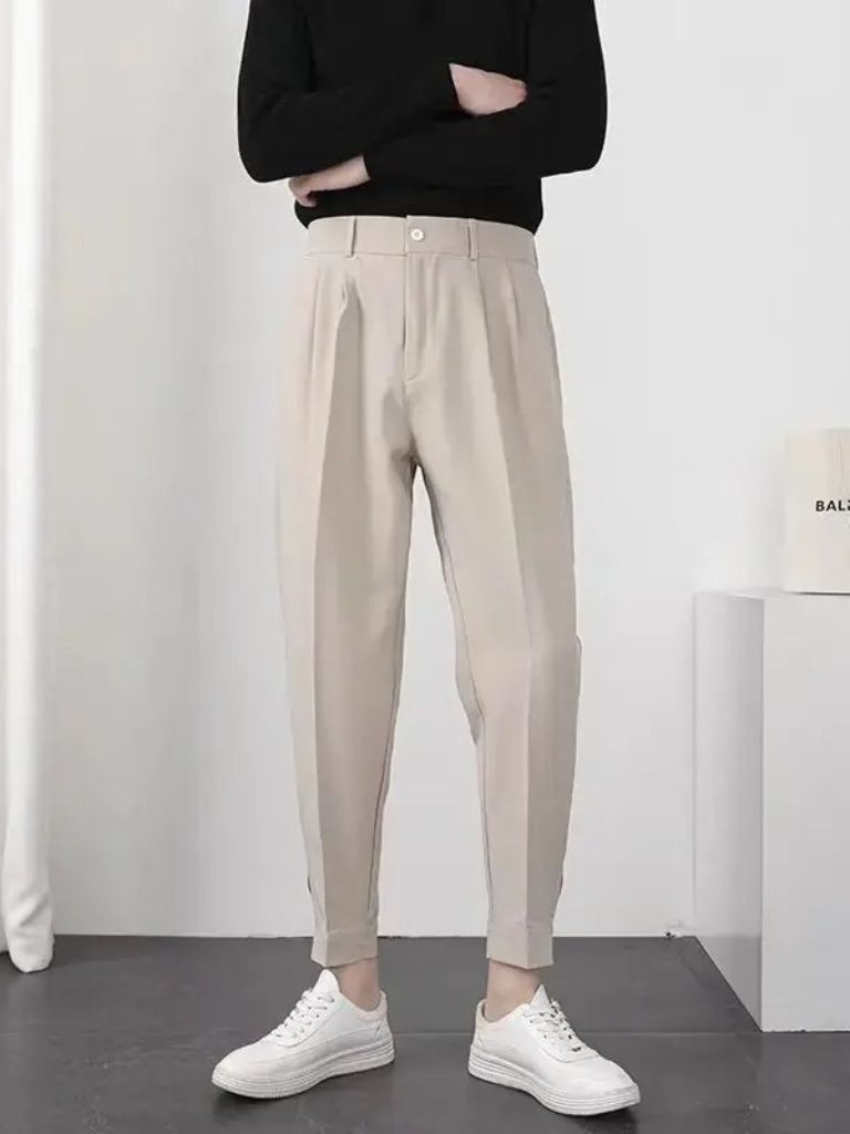 Essential Tailored Trousers - Cross & Crown - Cross & Crown