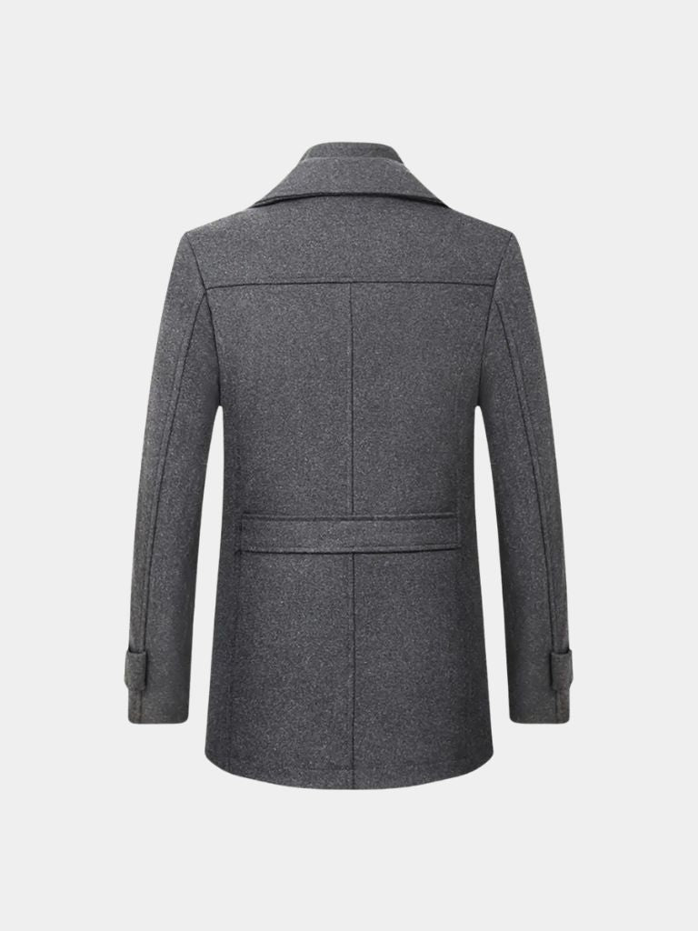 Essential Wool Blend Coat - Cross & Crown - Cross & Crown