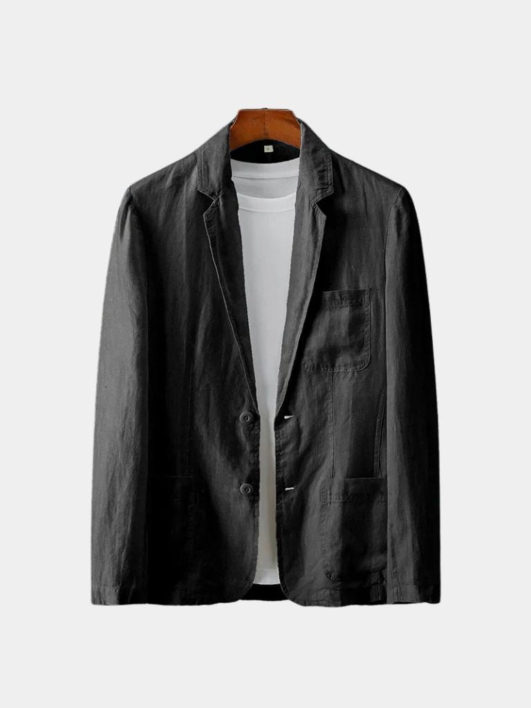Gianni Summer Linen Blazer - Cross & Crown - Cross & Crown