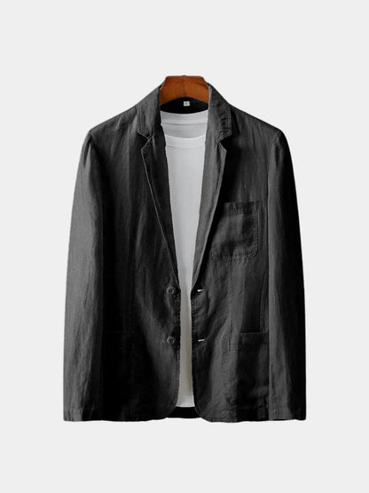 Gianni Summer Linen Blazer - Cross & Crown - Cross & Crown
