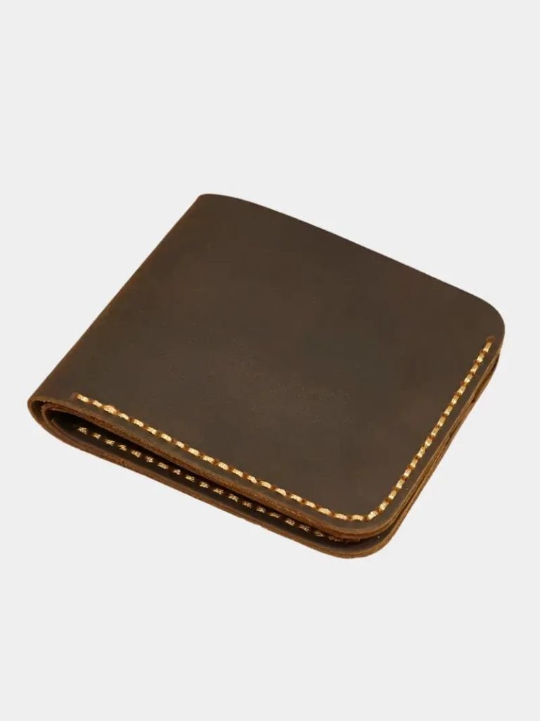 Handmade Vintage Leather Wallet - Cross & Crown - Cross & Crown
